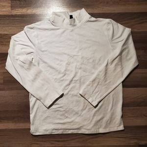 Mock Turtleneck Long Sleeve Shirt